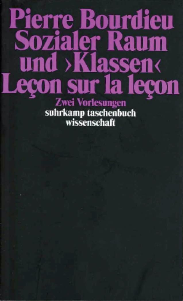 Sozialer Raum und "Klassen" Law