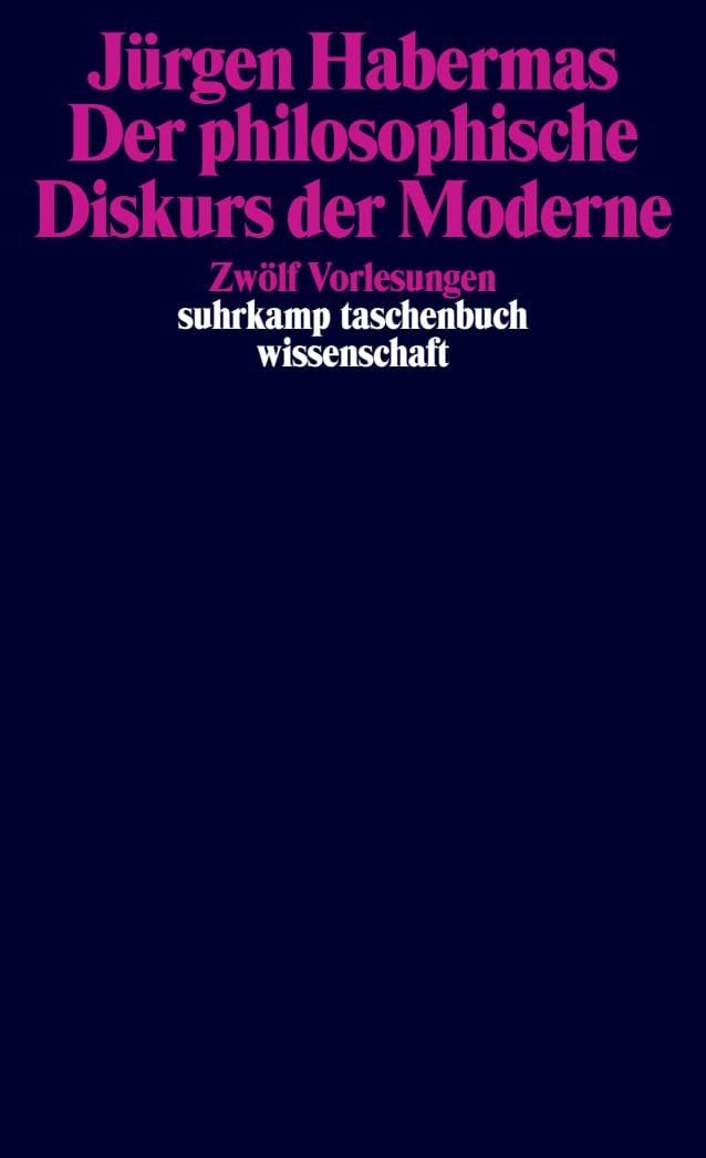 Der philosophische Diskurs der Moderne Philosophy