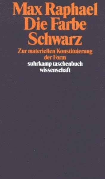Werkausgabe / Die Farbe Schwarz: Zur materiellen Konstituierung der Form Film, Art & Culture