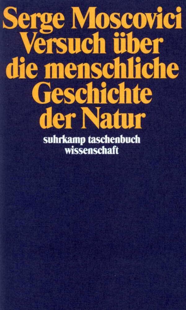 Versuch über die menschliche Geschichte der Natur (suhrkamp taschenbuch wissenschaft) Law