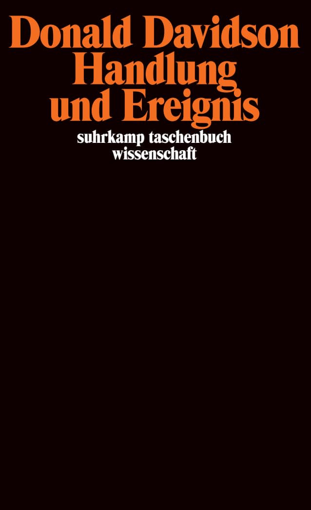 Handlung und Ereignis Philosophy