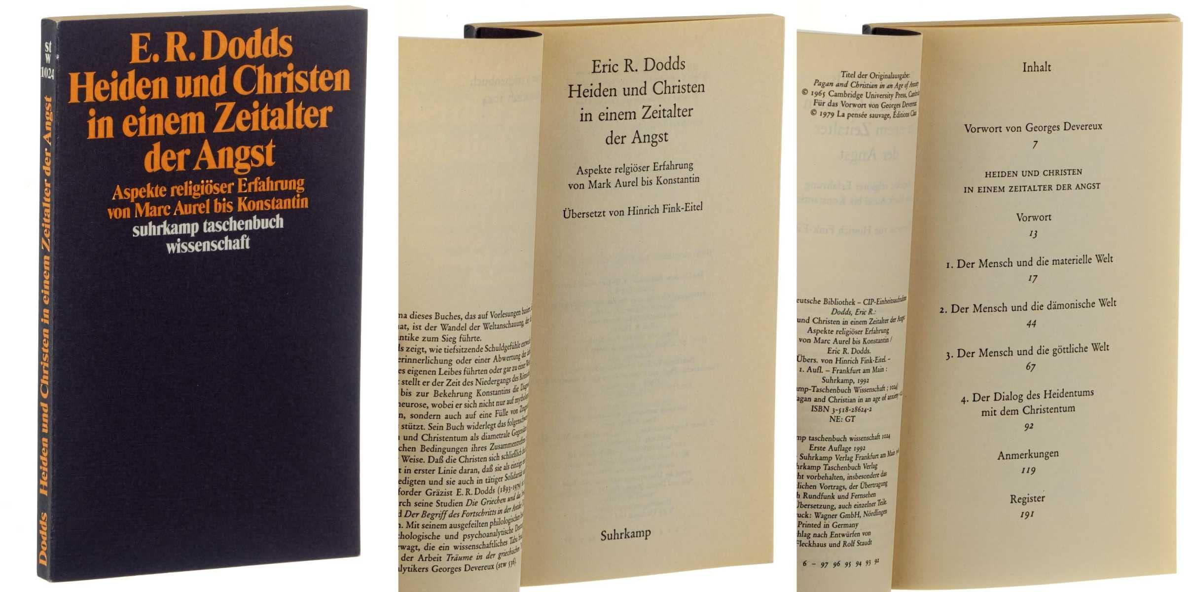 Heiden und Christen in einem Zeitalter der Angst: Aspekte religiöser Erfahrung von Marc Aurel bis Konstantin (Suhrkamp Taschenbücher Wissenschaft) Politics & History
