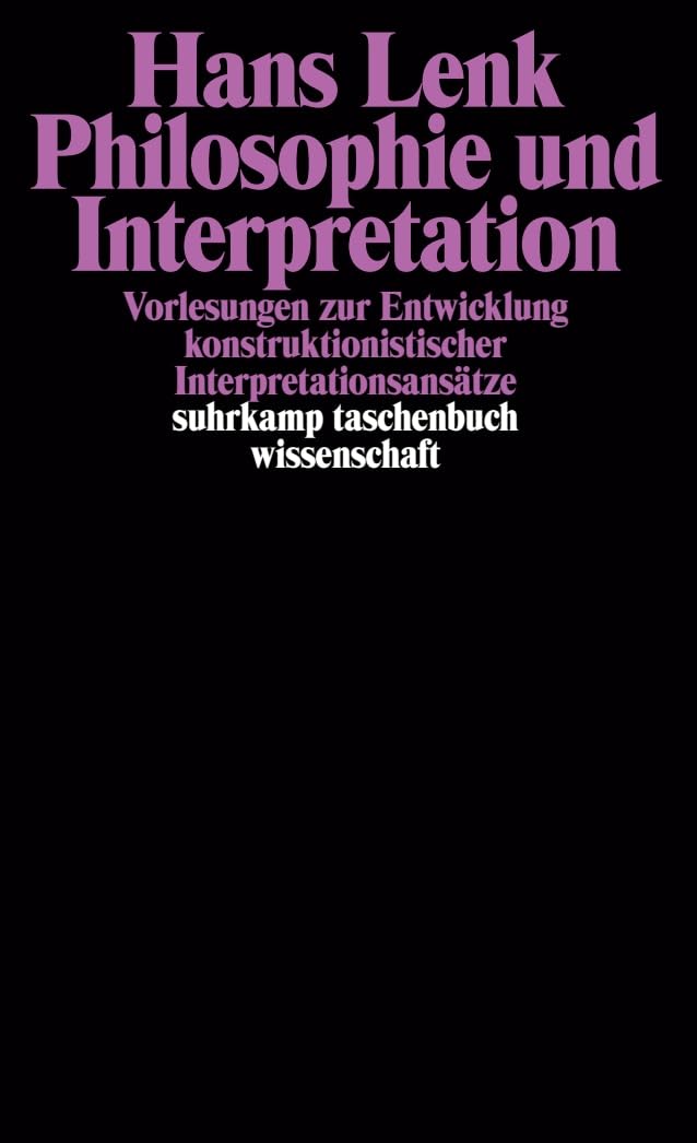 Philosophie und Interpretation Philosophy Books