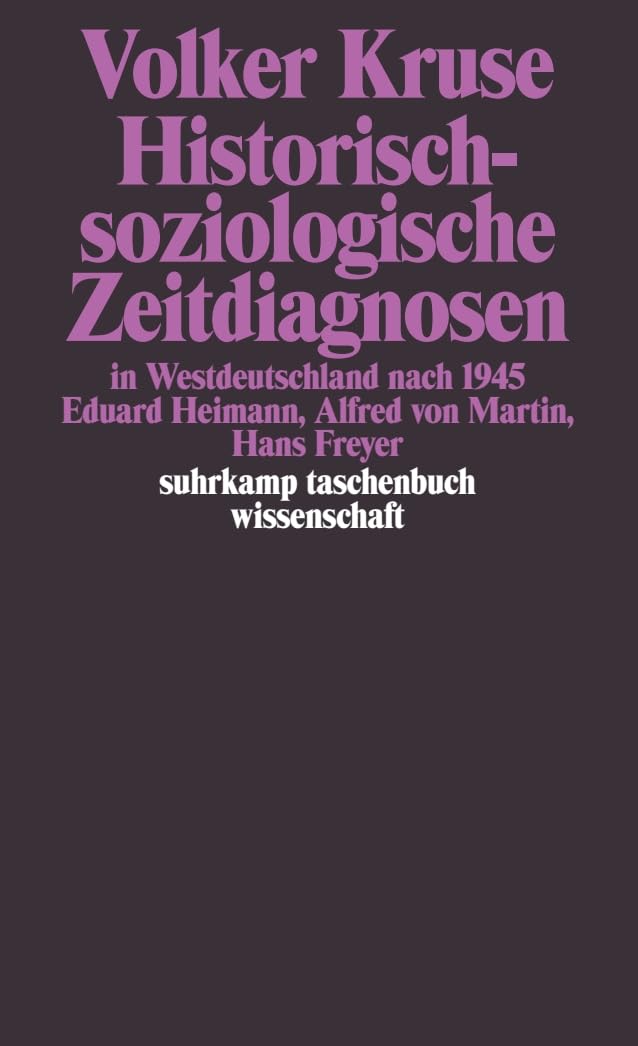Historisch-soziologische Zeitdiagnosen in Westdeutschland nach 1945 Law
