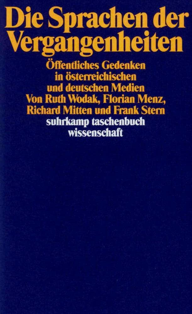 Die Sprachen der Vergangenheiten Social Sciences