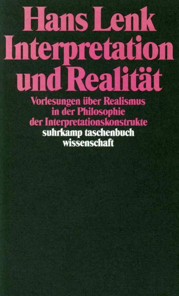 Interpretation und Realität Philosophy Books