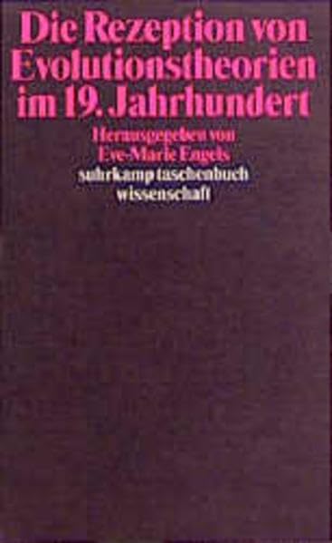 Die Rezeption von Evolutionstheorien im 19. Jahrhundert (Suhrkamp Taschenbücher Wissenschaft) Philosophy