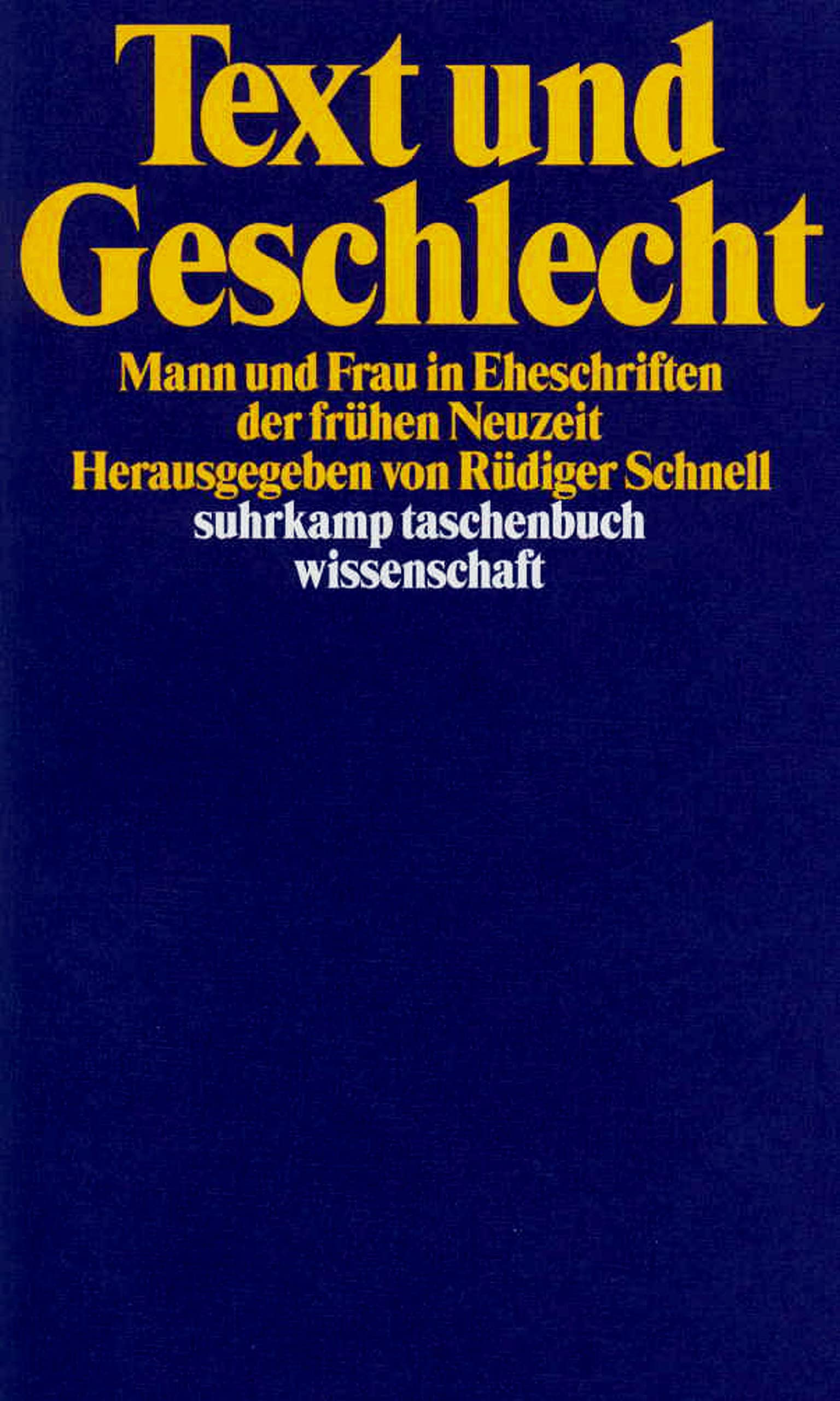 Text und Geschlecht Law Books