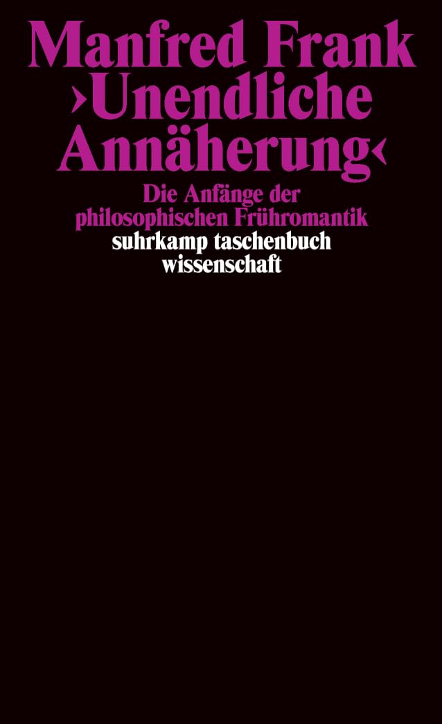 ' Unendliche Annäherung' Philosophy Books