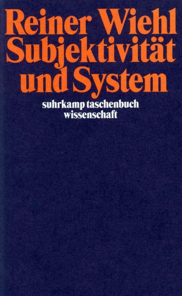 Subjektivität und System book