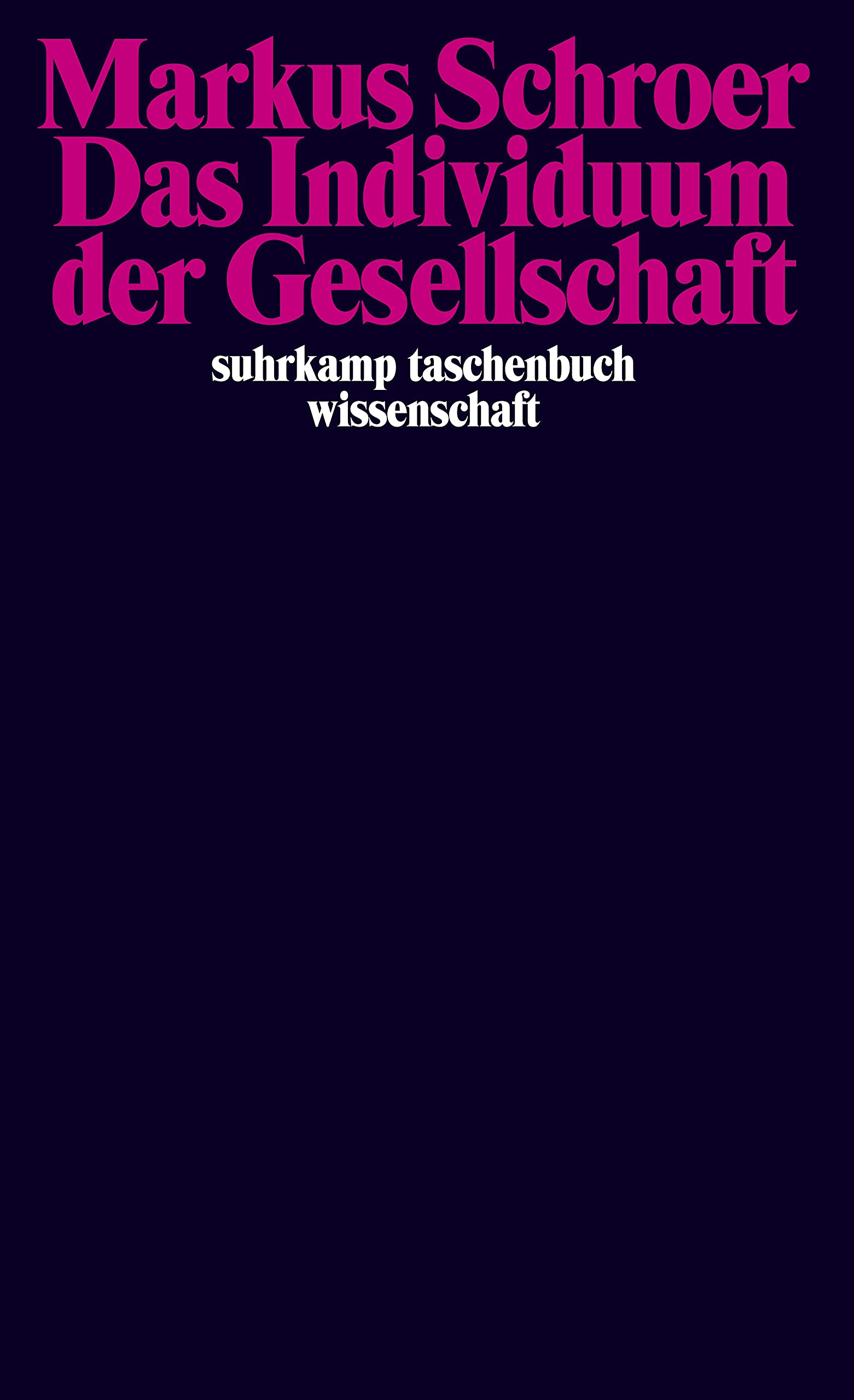 Das Individuum der Gesellschaft: Synchrone und diachrone Theorieperspektiven (suhrkamp taschenbuch wissenschaft) Law