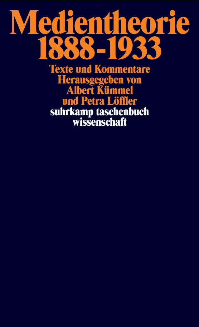 Medientheorie 1888–1933 Law Books