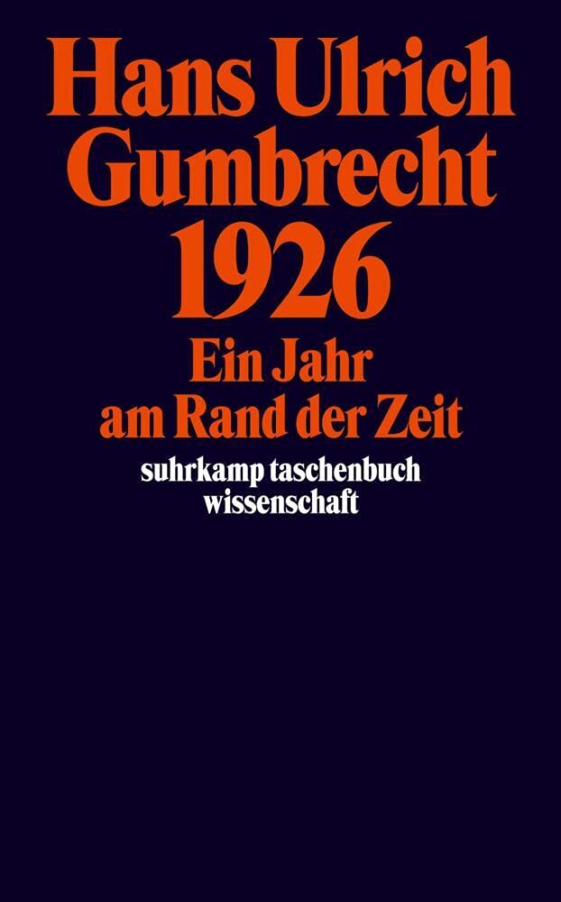1926: Ein Jahr am Rand der Zeit (suhrkamp taschenbuch wissenschaft) Books