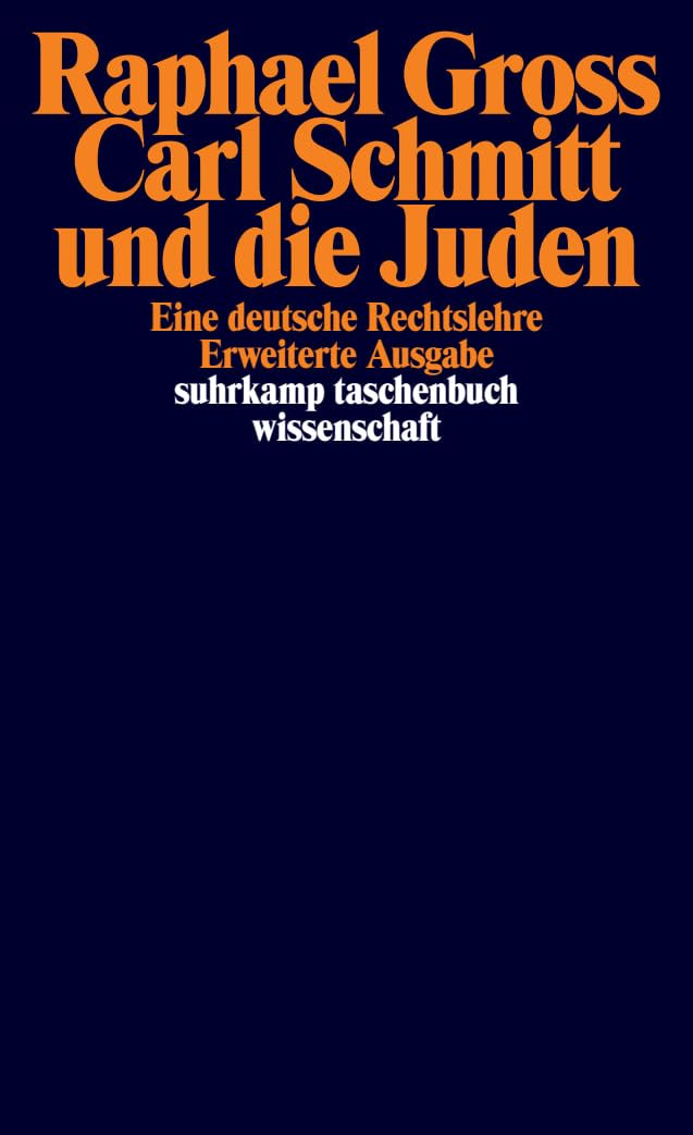 Carl Schmitt und die Juden Science Books
