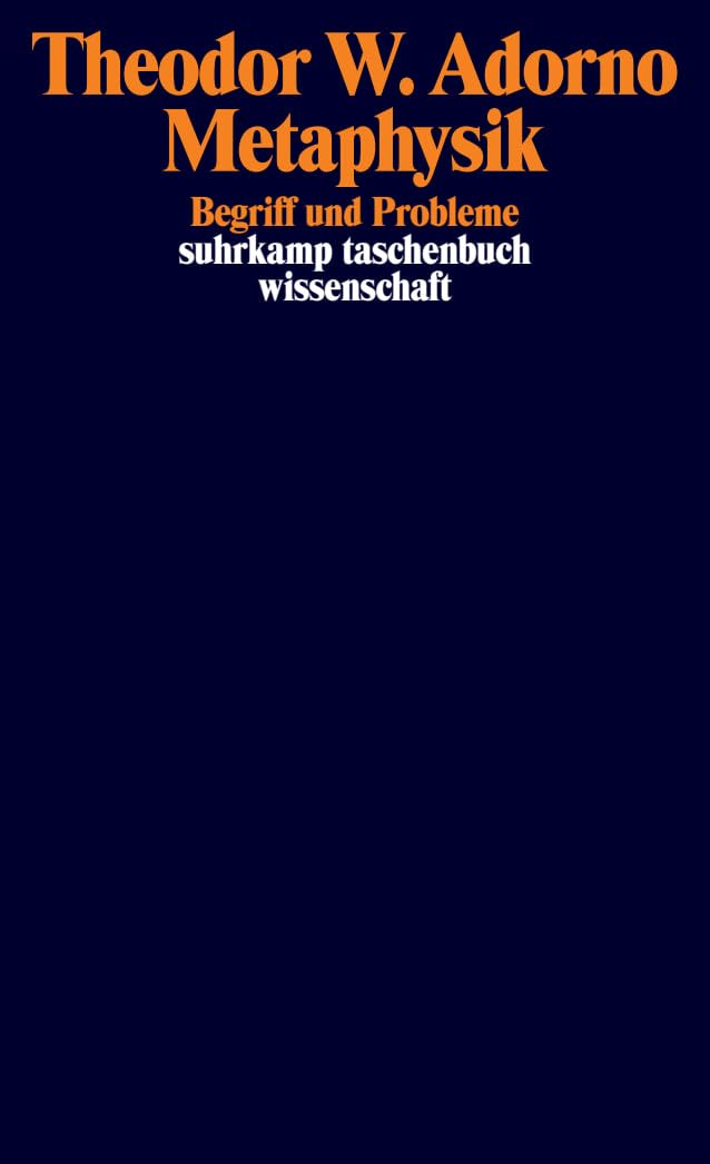 Metaphysik (1965) Philosophy
