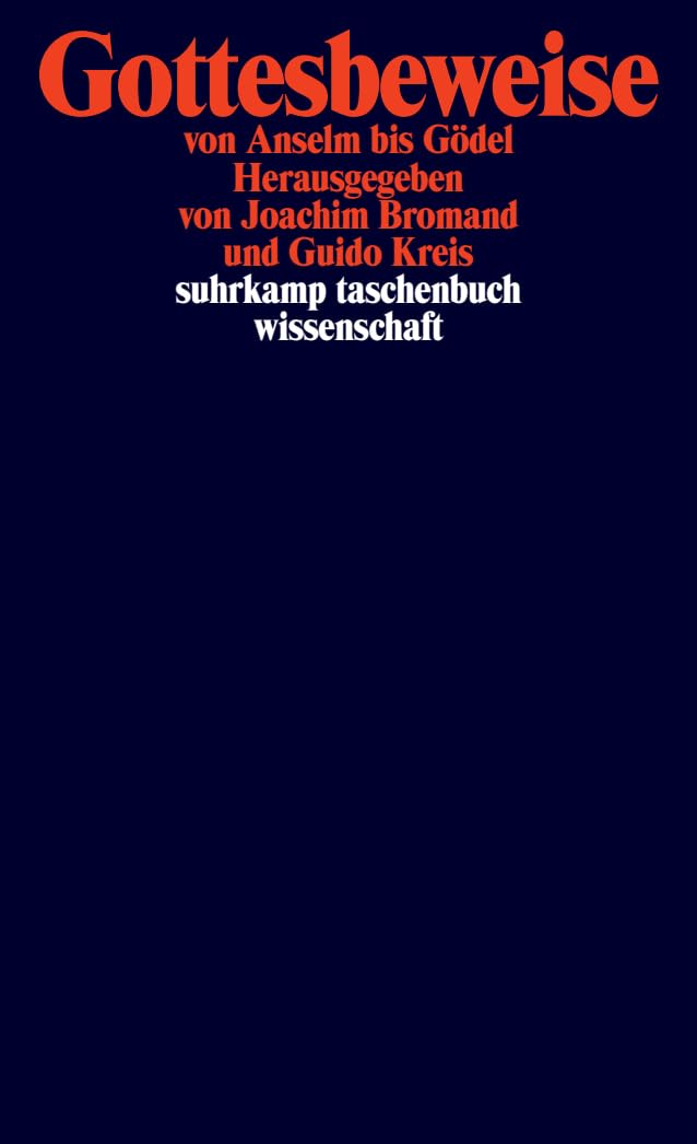 Gottesbeweise von Anselm bis Gödel Philosophy