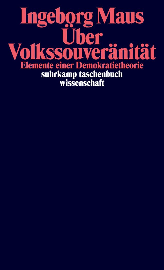 Über Volkssouveränität Law