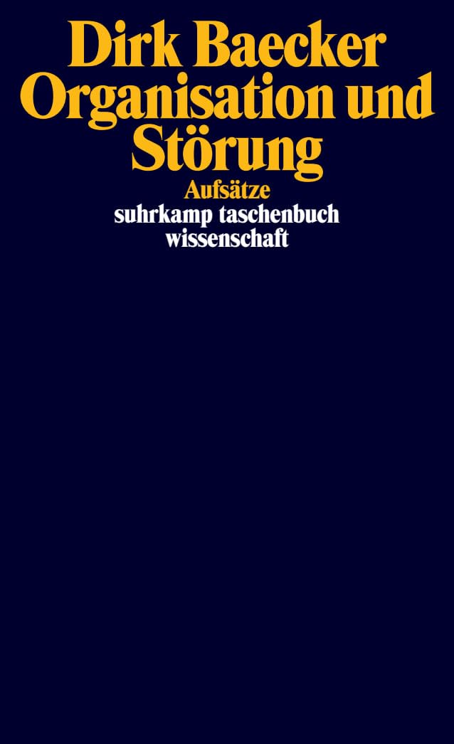 Product Image: Organisation und Störung