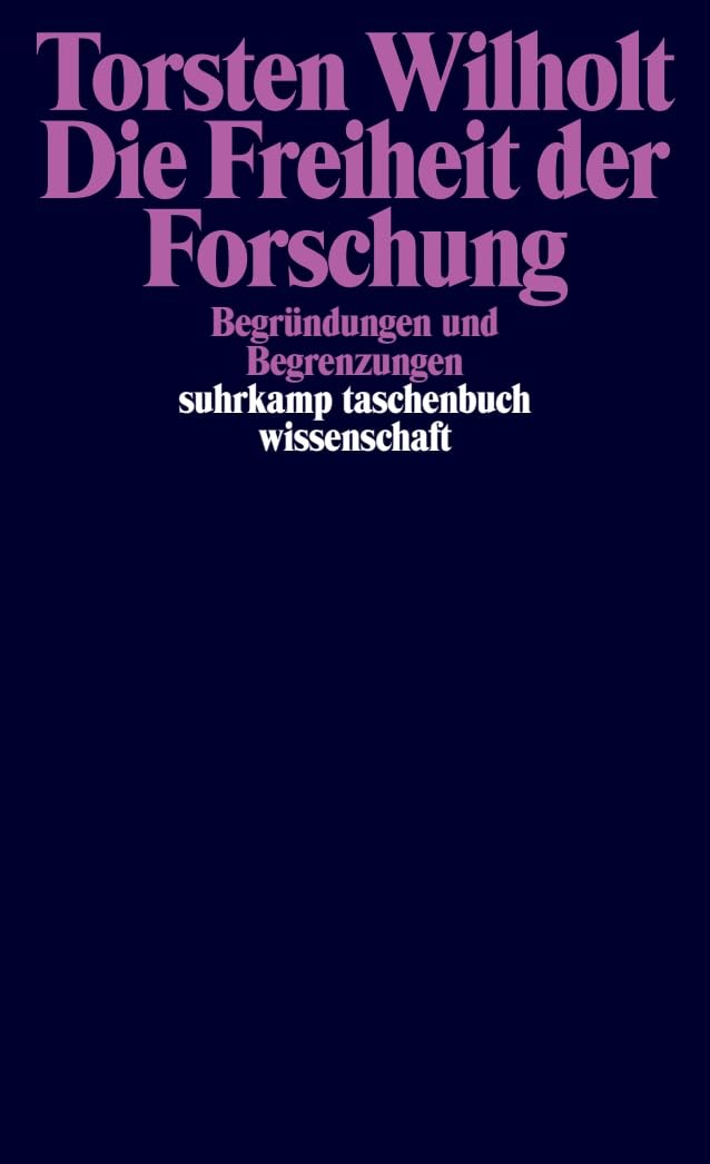 Die Freiheit der Forschung Philosophy