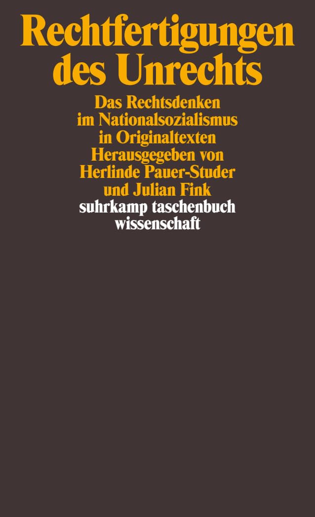 Product Image: Rechtfertigungen des Unrechts