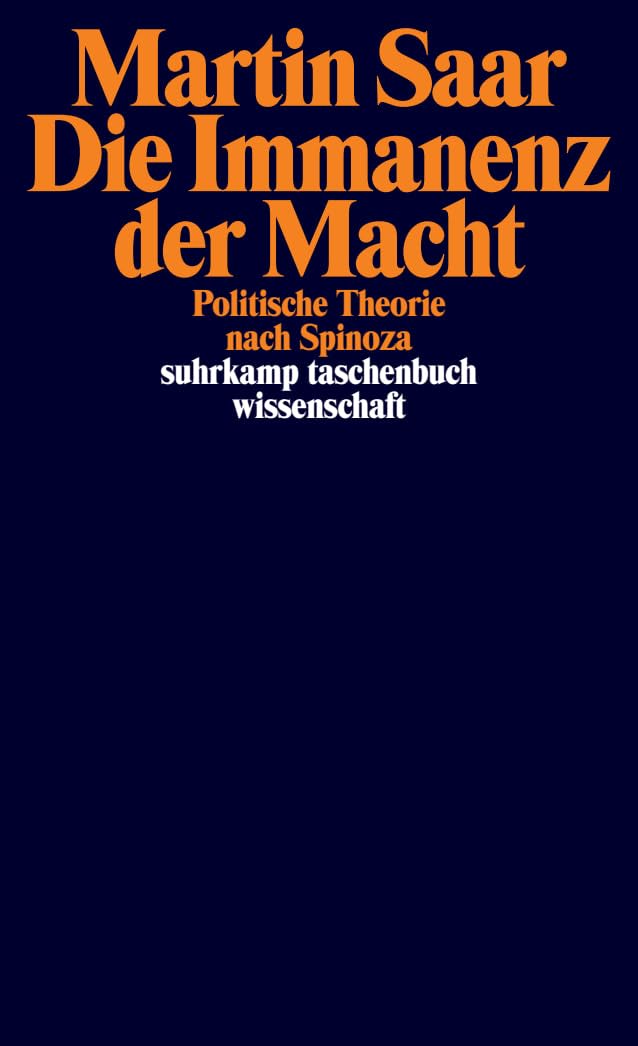 Die Immanenz der Macht Philosophy
