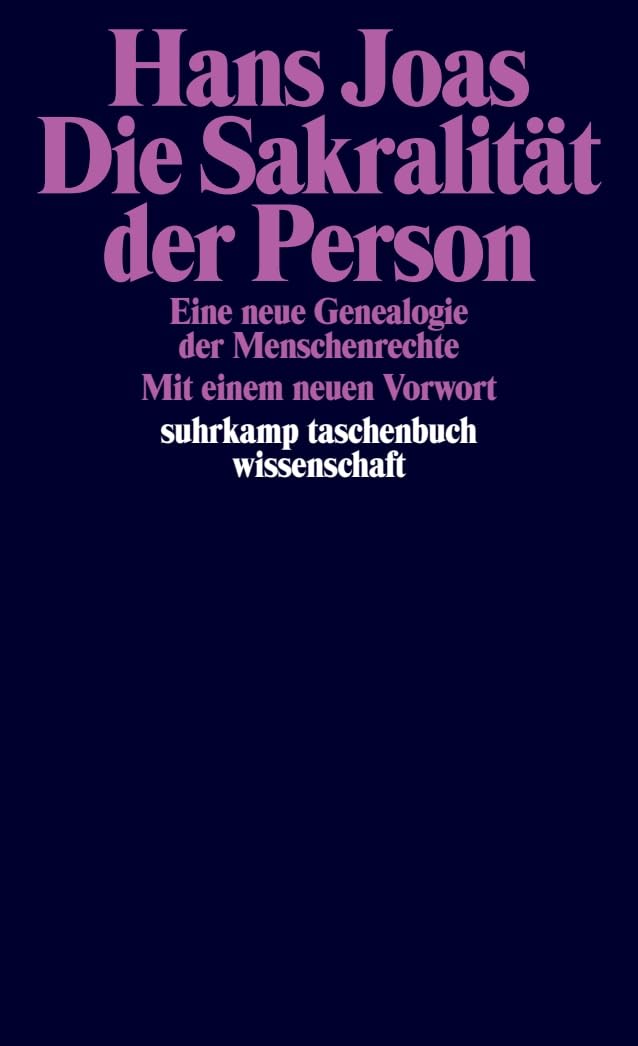 Die Sakralität der Person Law