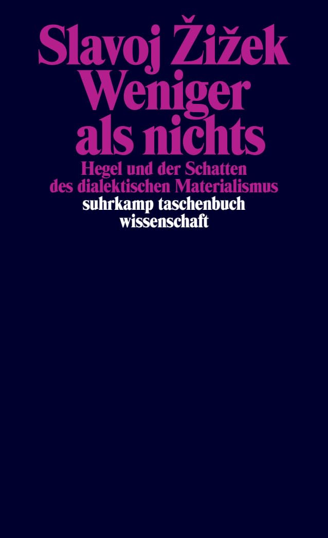Weniger als nichts Philosophy