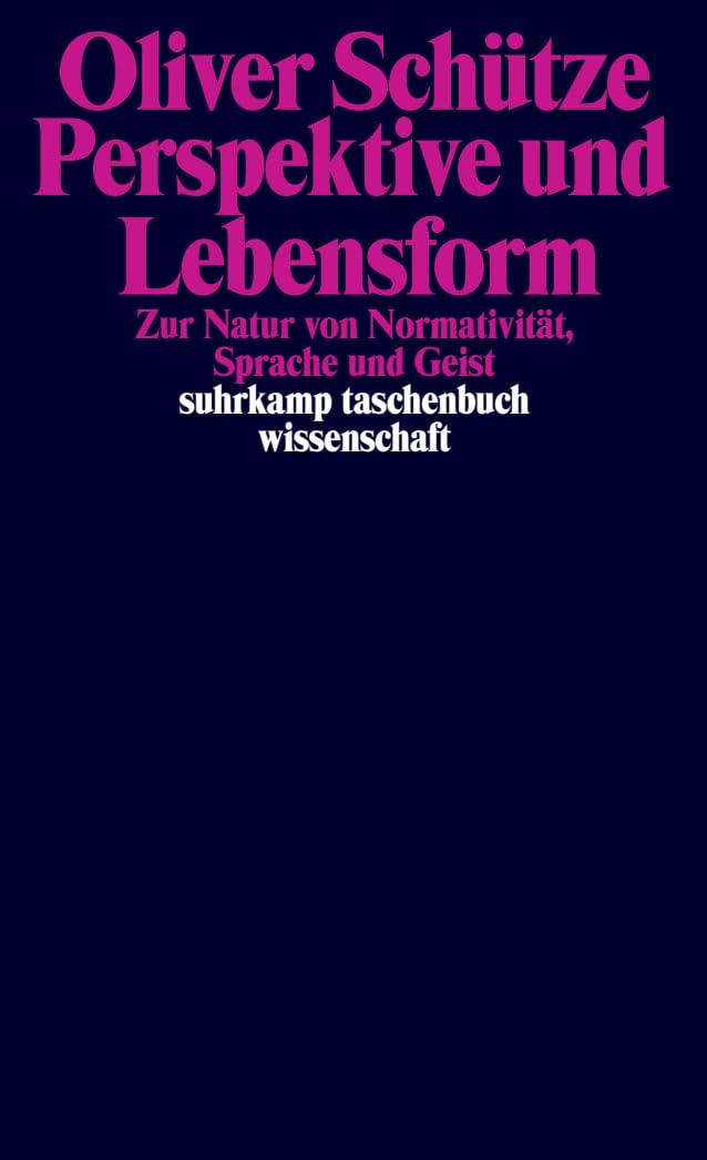 Perspektive und Lebensform Philosophy Books