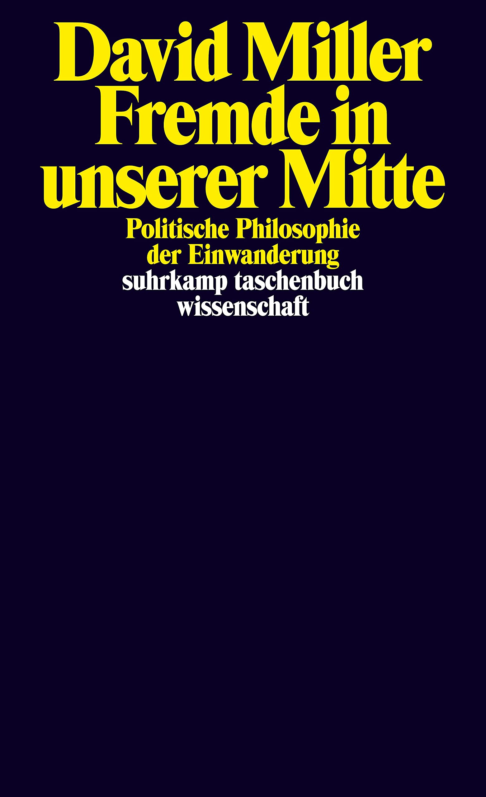 Fremde in unserer Mitte Philosophy Books