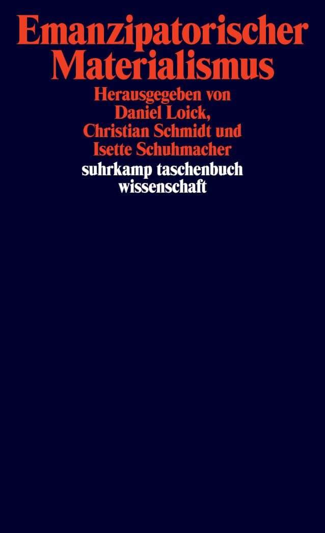 Emanzipatorischer Materialismus (suhrkamp taschenbuch wissenschaft) Philosophy