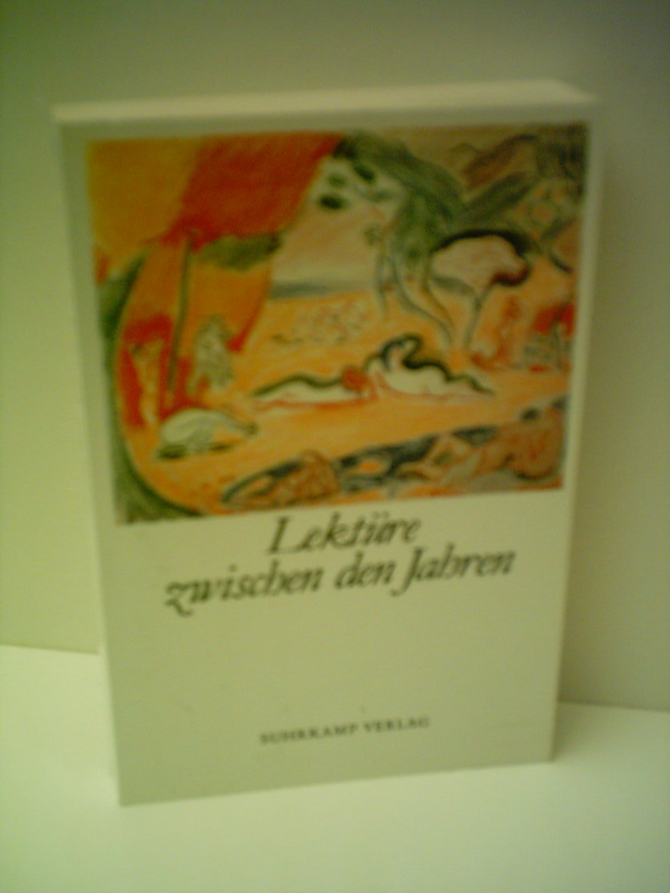 Gottfried Honnefelder: Lektüre zwischen den Jahren Books