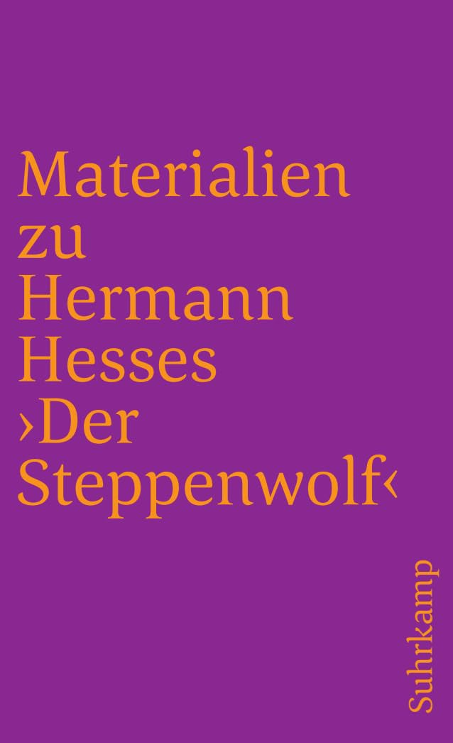 Product Image: Materialien zu Hermann Hesses 'Der Steppenwolf'