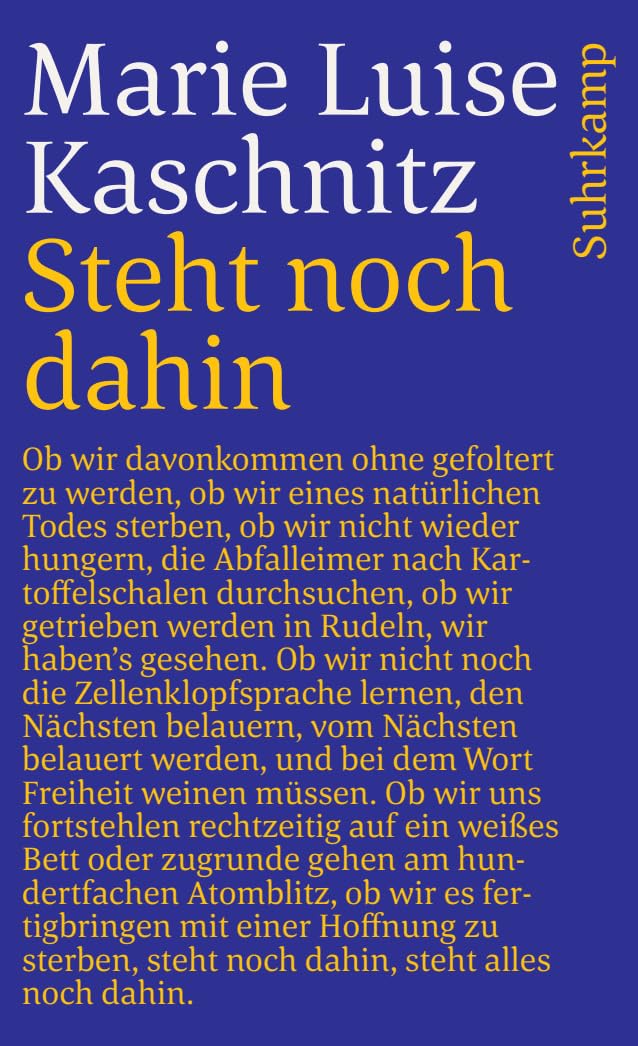 Product Image: Steht noch dahin