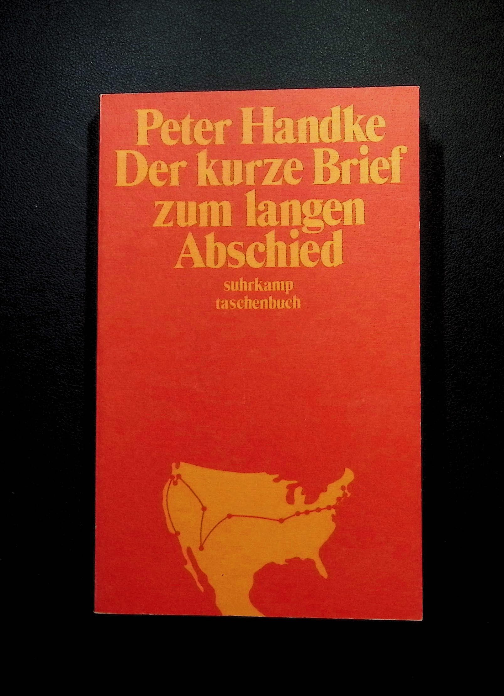 Der kurze Brief zum langen Abschied: Roman (Suhrkamp Taschenbücher) Contemporary literature