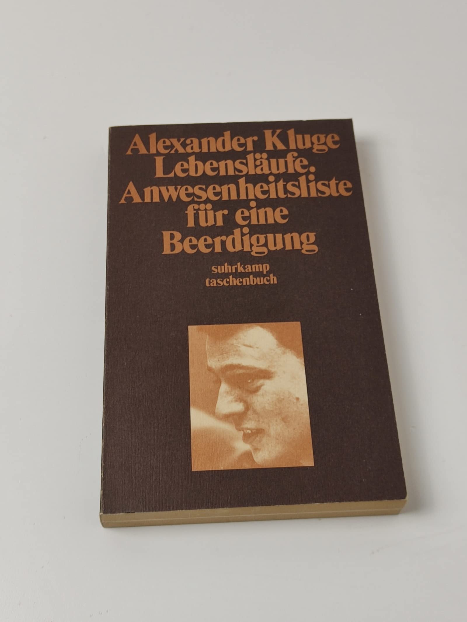 Lebensläufe. Anwesenheitsliste für eine Beerdigung (Suhrkamp Taschenbücher) Books