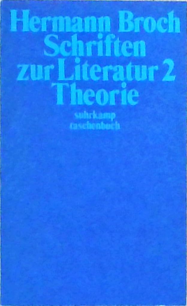 Kommentierte Werkausgabe / Schriften zur Literatur: Theorie Books