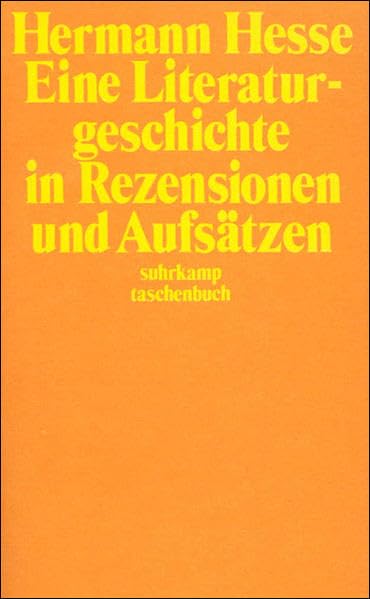 Eine Literaturgeschichte in Rezensionen und Aufsätzen (suhrkamp taschenbuch) Contemporary literature
