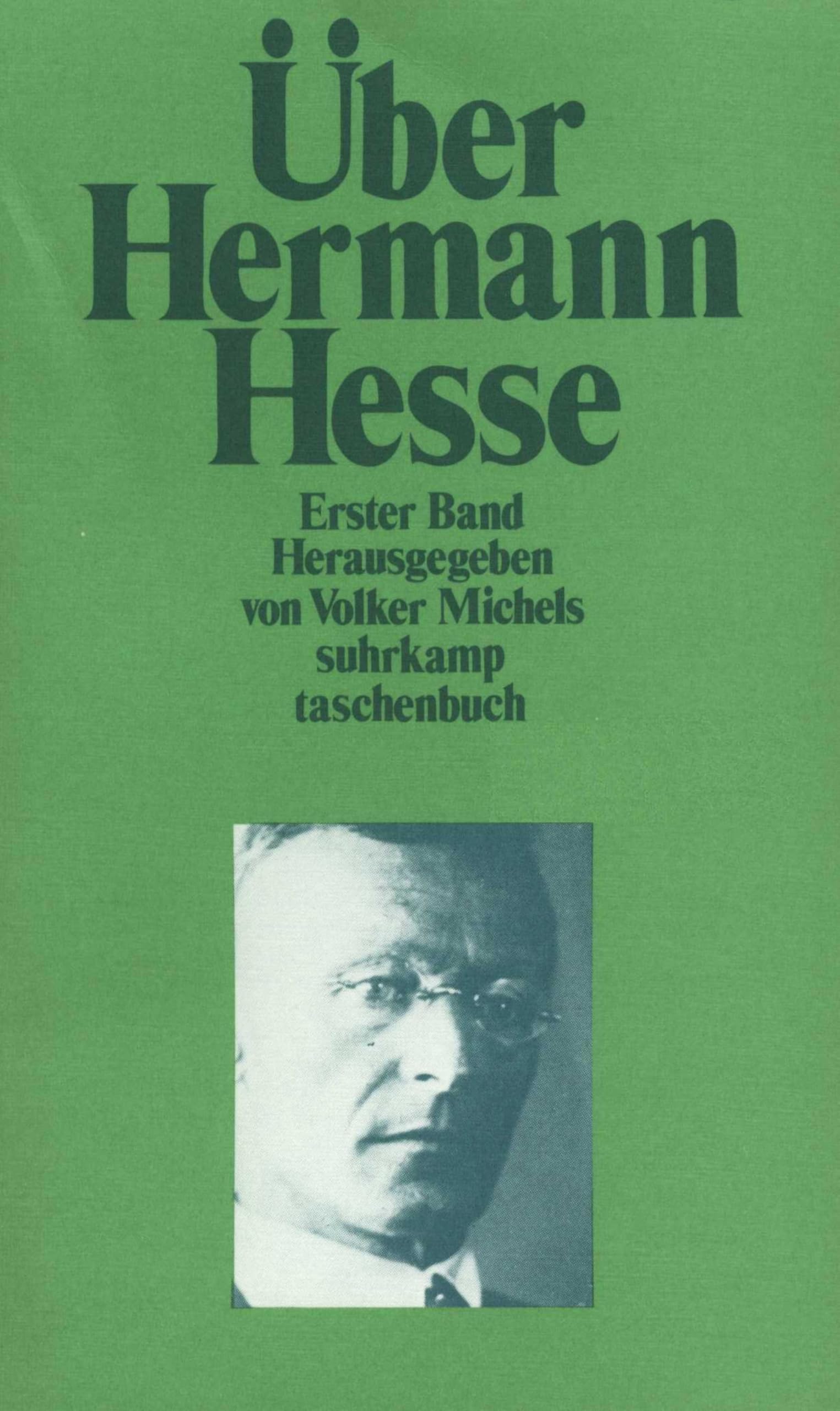 Über Hermann Hesse: Erster Band (1904–1962) (suhrkamp taschenbuch) Contemporary literature