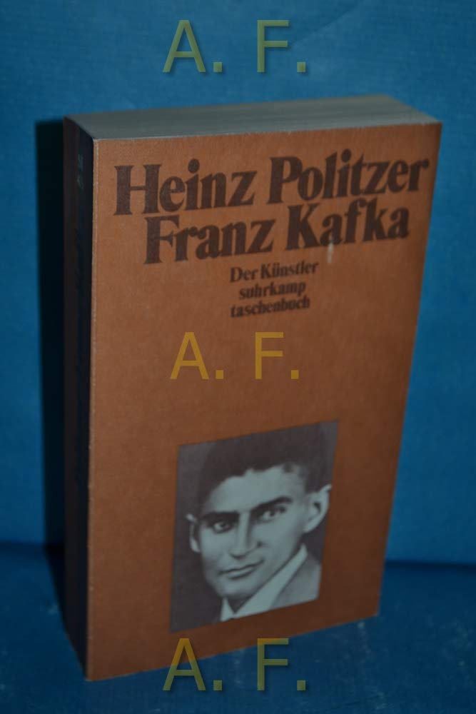 Franz Kafka, der Künstler (Suhrkamp Taschenbücher) Art & Literature