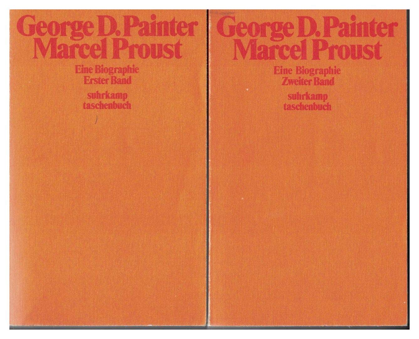 Marcel Proust: Eine Biographie. 2 Bände. Deutsch von Christian Enzensberger und Ilse Wodtke (suhrkamp taschenbuch) Art & Literature