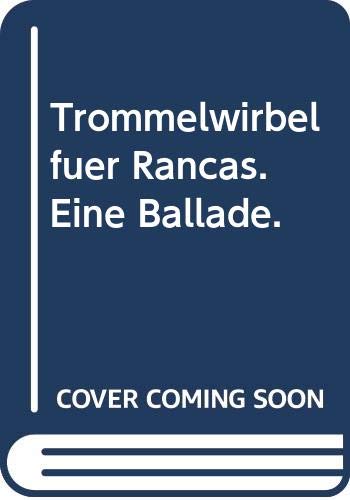 Trommelwirbel für Rancas: Eine Ballade (Suhrkamp Taschenbücher) Contemporary literature