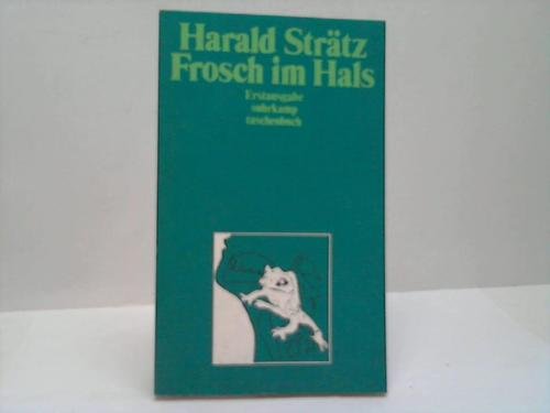 Frosch im Hals: Erzählungen (Suhrkamp Taschenbücher) Books