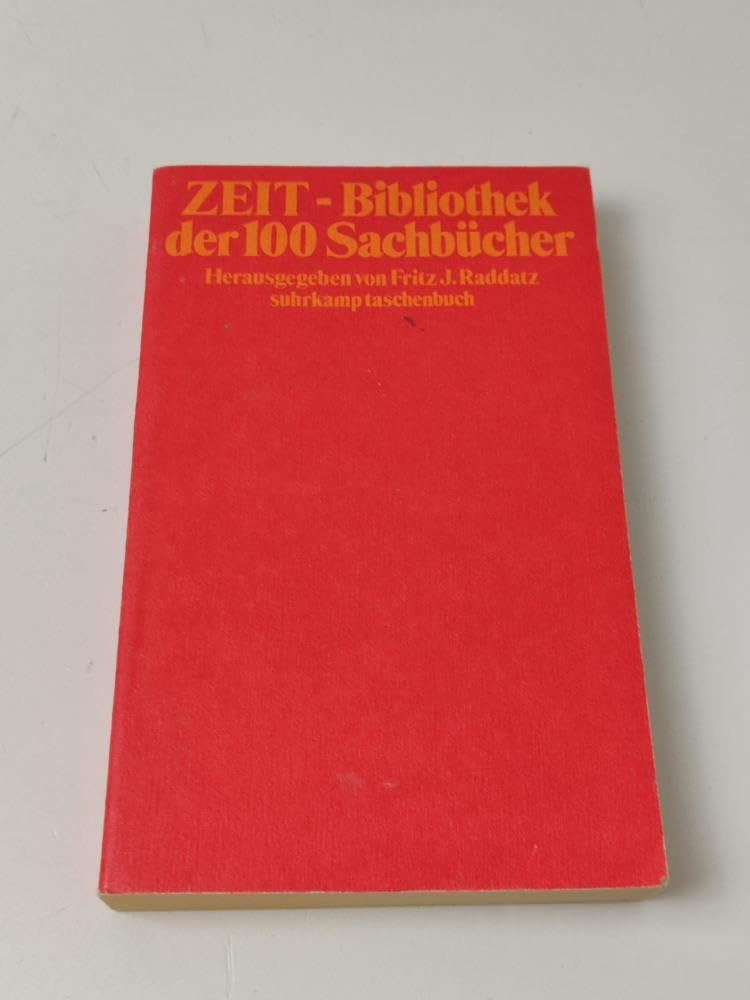 ZEIT-Bibliothek der 100 Sachbücher (Suhrkamp Taschenbücher) Film, Art & Culture