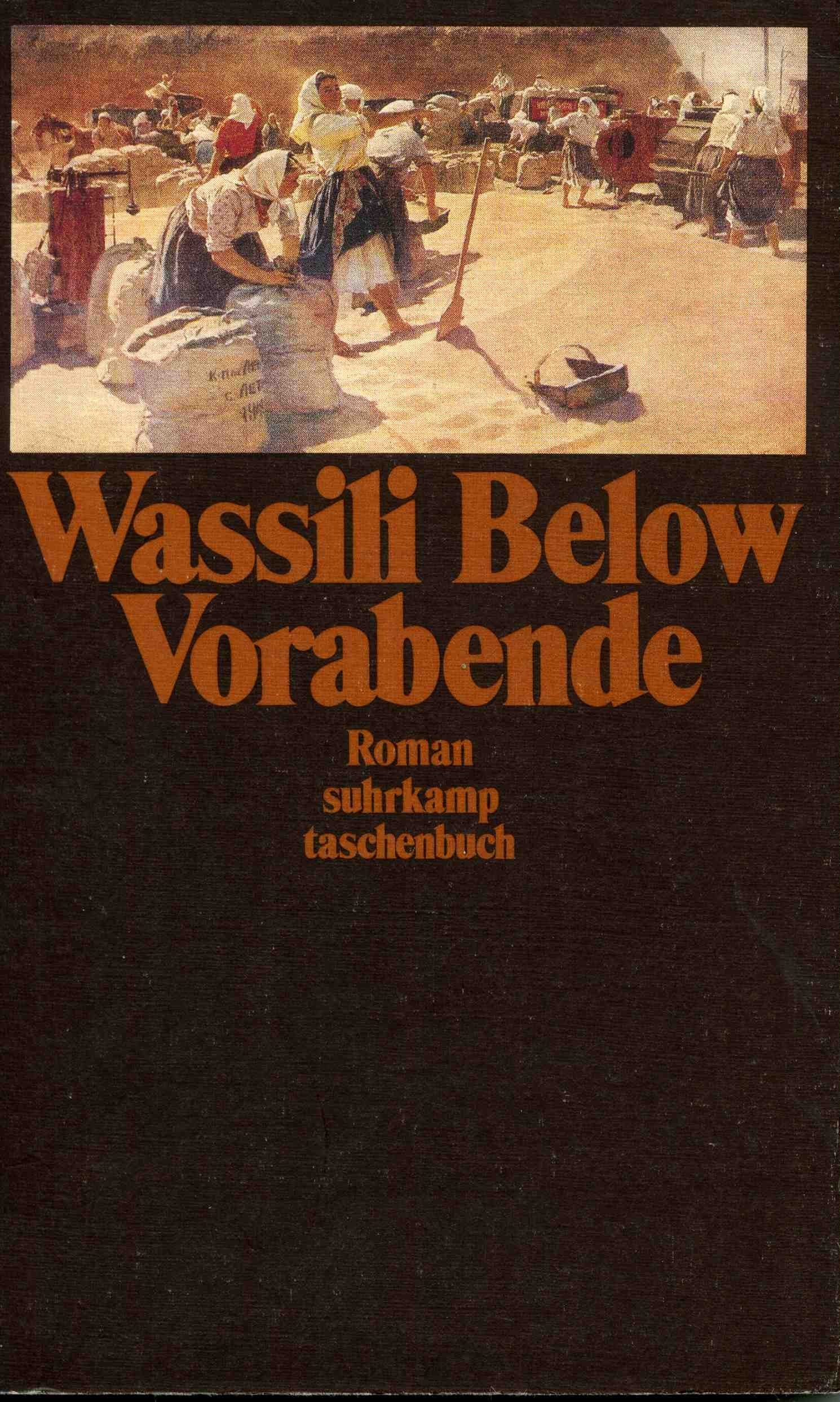 Vorabende: Nordrussische Chronik 1928. Roman (Suhrkamp Taschenbücher) Books