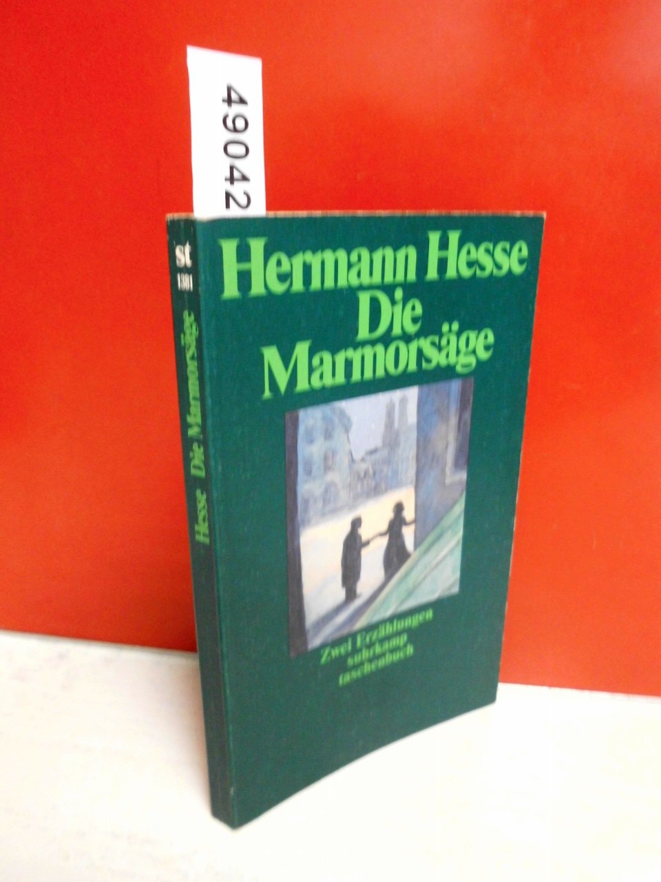 Die Marmorsäge: Zwei Erzählungen (Suhrkamp Taschenbücher) Essays & Short Stories