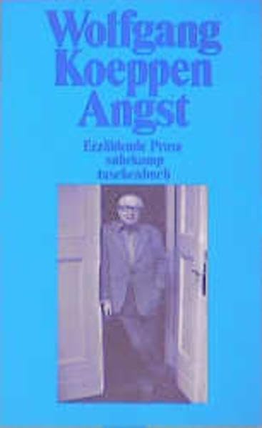 Angst: Erzählende Prosa (suhrkamp taschenbuch) Fiction