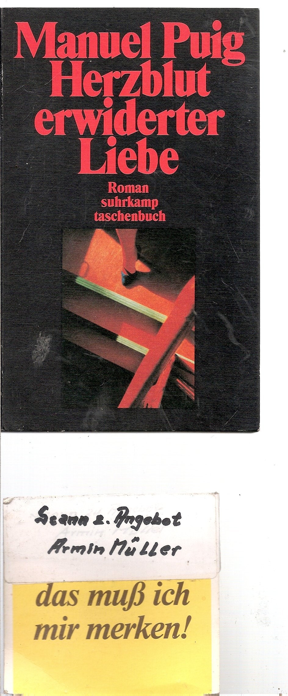 Herzblut erwiderter Liebe: Roman. Aus dem brasilianischen Portugiesisch von Karin von Schweder-Schreiner (suhrkamp taschenbuch) Contemporary literature Books