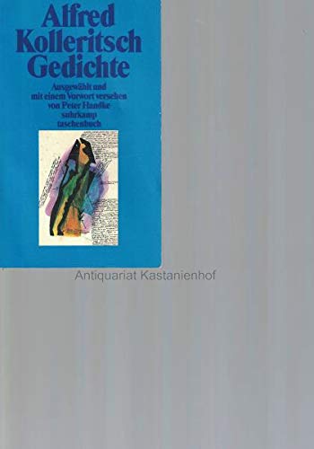 Gedichte: Ausgewählt und mit einem Vorwort versehen von Peter Handke (suhrkamp taschenbuch) Contemporary literature