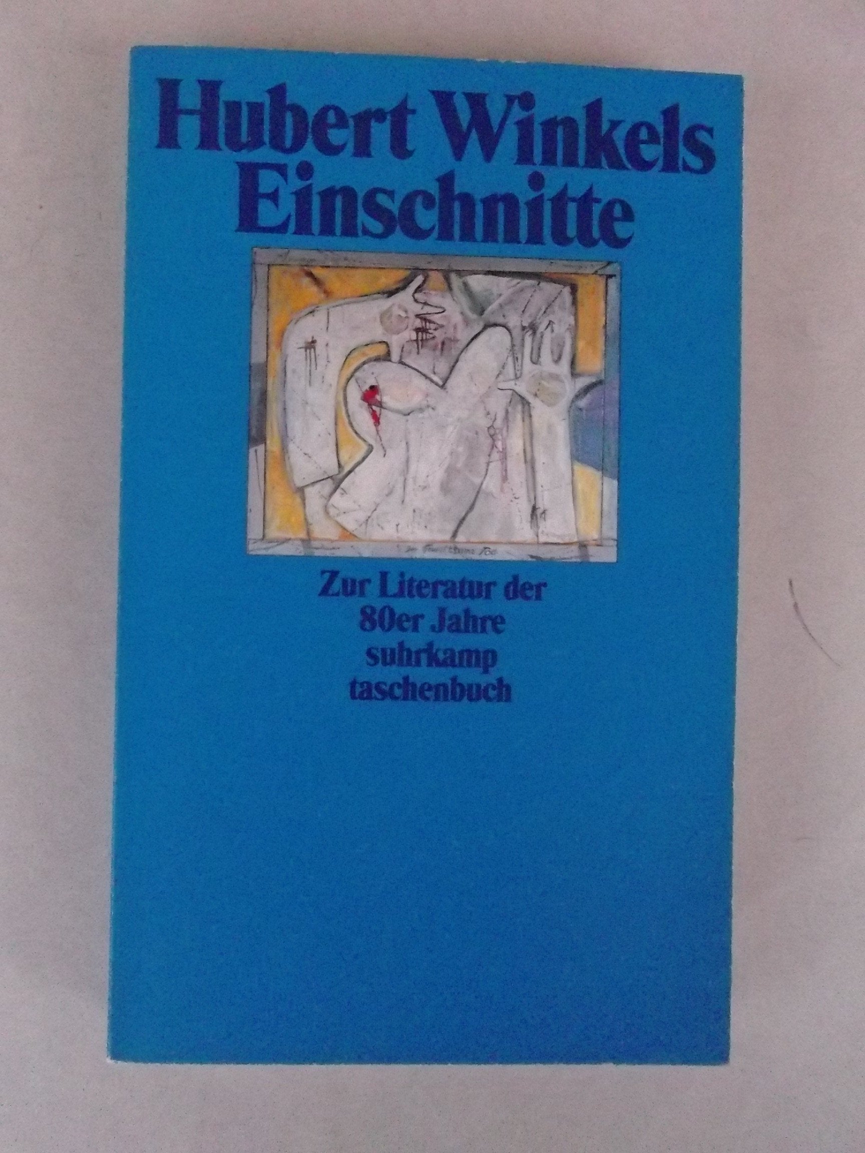 Einschnitte: Zur Literatur der 80er Jahre. Erweiterte und bearbeitete Ausgabe (suhrkamp taschenbuch) Professional & Reference Books