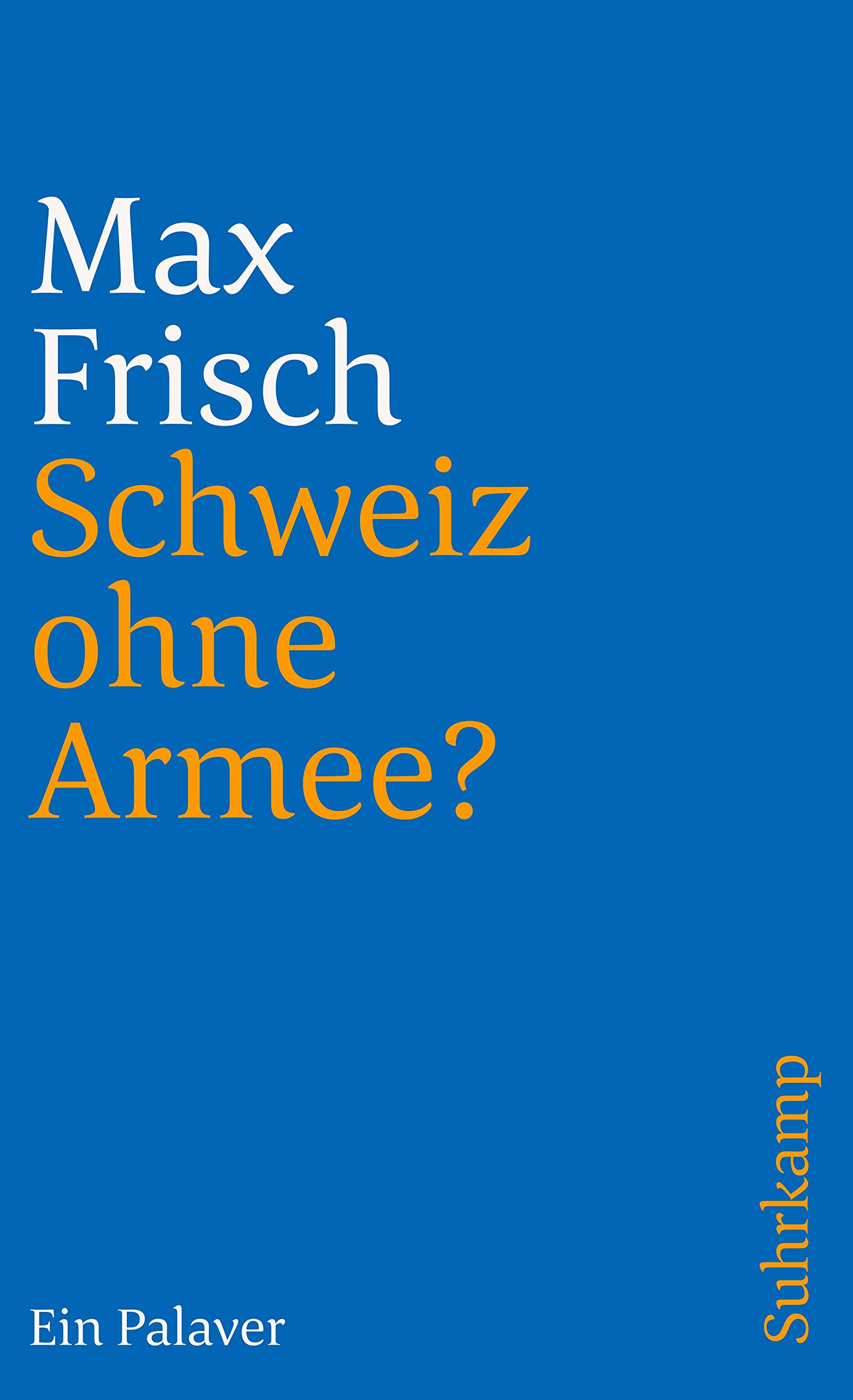 Schweiz ohne Armee? Drama